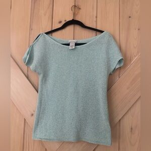 Hennes Collection Knit Top Cotton Blend Relaxed Fit Size L ✨
